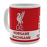 PhotoFancy Tasse Liverpool mit Namen personalisiert - Design Liverpool FC Eat Sleep Drink