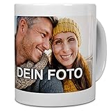 PhotoFancy® - Tasse mit Foto Bedrucken Lassen - Fototasse Personalisieren – Kaffeebecher zum selbst...
