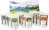 XXL Tee-Geschenk-Set großes Tee-Probierpaket 'Einmal um die Welt ' in aufregender, präsentfertiger...