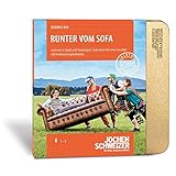 Jochen Schweizer Erlebnis-Box 'Runter vom Sofa', mehr als 430 Erlebnisse für 1-3 Personen, Gutschein mit...